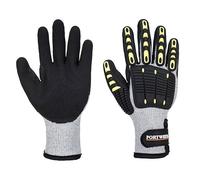 Portwest A729 Gant thermique anti impact résistant à la coupure Gris/Noir - La paire - Taille M