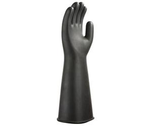 Portwest A802 Gant Caoutchouc Latex Lourd Noir - Taille XL