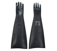 Portwest A803 Gant Caooutchouc Latex Lourd 60 cm Noir - La paire - taille XXL