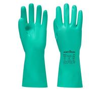 Portwest A812 Gant Nitrosafe Plus Chimie Vert - Taille S