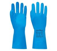 Portwest A814 Gant Nitrile Contact Alimentaire Bleu - La paire - Taille S