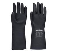 Portwest A824 Gant Chem tout enduit Butyl 350 Noir - Taille M