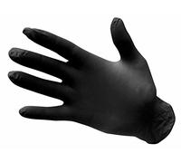 Portwest A925 Gants jetables en nitrile, X-Large, Noir, 100
