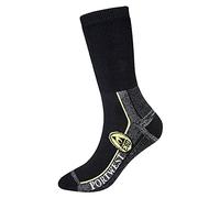 Portwest Adults ESD Work Sock - SK21 Black/Yellow
