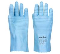 Portwest AP75 Gant en latex FD Chem B Bleu - La paire - Taille XL