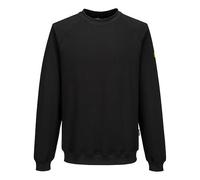 Portwest AS24 sweat shirt anti statique ESD Noir - Taille XS