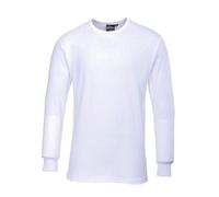 Portwest B123 T-shirt Thermique Isolé à Manches Longues Blanc, XX-Large