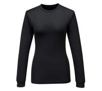 Portwest B136 Haut thermique manches longues pour femmes Noir - Taille L