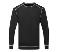 Portwest B153 Maillot Base Pro antibactérien Noir - Taille S