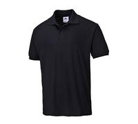 Portwest B210BLKXLGE Poloà col côtelé en polyester et coton Noir Taille XL