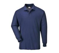 Portwest B212 Polo Manches Longues Marine - Taille M