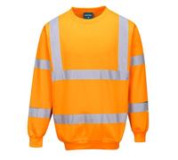 Portwest B303 Sweatshirt Haute Visibilité Orange - Taille XXS
