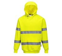 Portwest Sweatshirt à capuche B304 Haute visibilité Jaune Taille 4XL