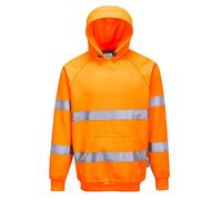 Portwest Sweatshirt haute visibilité à capuche B304 Orange Taille XXXL