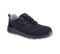 Portwest - Baskets de sécurité Basses à laçage Rapide Compositelite S1P 43 - Noir/Gris