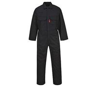Portwest BIZ1 Combinaison Bizweld Retardateur de flammes Noir, 4XL