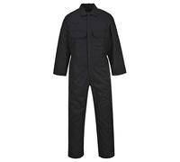 Portwest BIZ1 Combinaison Bizweld Retardateur de flammes Noir Tall, L