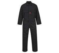 Portwest BIZ1 Combinaison Bizweld Retardateur de flammes Noir, XXXL