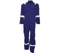 Portwest Bizflame - Combinaison de travail ignifuge - Homme (L) (Bleu marine) - UTPC2521 Bleu G
