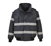 Portwest Blouson Bomber Iona 4 en 1, Couleur: Marine, Taille: XXXL, S435NARXXXL