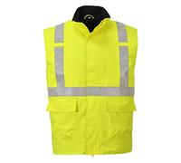 Portwest Bodywarmer Hi-Vis Bizflame antistatique et FR, Couleur: Jaune, Taille: XL, S776YERXL