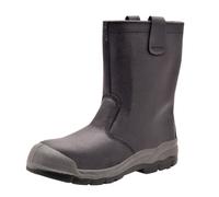 Portwest Botte fourrée S1P(surembout renforcé), Couleur: Noir, Taille: 38, FW13BKR38