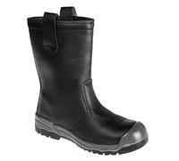 Portwest Botte fourrée S1P(surembout renforcé), Couleur: Noir, Taille: 47, FW13BKR47