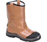 Portwest Botte RIGGER Steelite Pro fourrée S3 CI HRO, Couleur: Bronze, Taille: 42, FT12TAR42