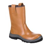 Portwest Botte S1P HRO Non Fourrée, Couleur: Bronze, Taille: 48, FW06TAR48