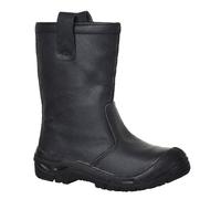 Portwest Bottes Rigger Steelite FW29 avec coque de protection Noir - Taille 44