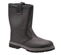 Portwest Bottes fourrées Steelite S1P CI HRO, Couleur: Noir, Taille: 41, FW12BKR41