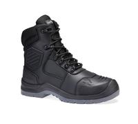 Portwest Bottes mi-hautes en cuir composite S7L HRO M CI LG SC AN SR FO FD25, Noir , 47 EU