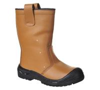 Portwest Bottes Rigger S3 FW29 avec sur-embout Ocre Homme 42