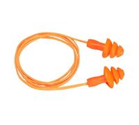 Portwest Bouchon d'oreille TPR avec cordon réutilisable, Couleur: Orange, EP04ORR