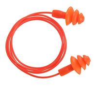 Portwest Bouchon d'oreille TPR avec cordon réutilisable, Couleur: Orange, EP04ORR