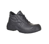 Portwest Brodequin Steelite S1P surembout renforcé, Couleur: Noir, Taille: 43, FW09BKR43