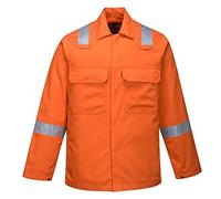 Portwest BZ13 Veste Bizweld Iona Polyester Réfléchissant 3 poches Ignifuge