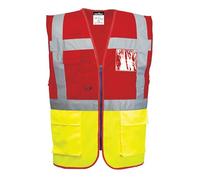 Portwest C276 Gilet Executive Paris Panneaux Contrastant 2 Poches Latérales
