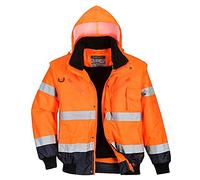 Portwest C465 Blouson Haute Visibilité Bicolore 2 Poches Latérales Zippées