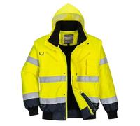 Portwest Blouson haute visibilité C465YNRL bicolore Jaune/Marine Taille L