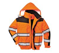 Portwest C466 Veste bombardier classique haute-visibilité, C466OBRXXXL
