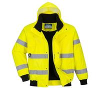 Portwest C467 Blouson Bomber 2 Poches Latérales Zippées Imperméable à L'eau