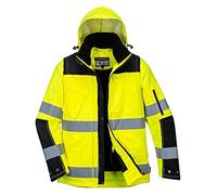 Portwest C469 Blouson 3-en-1 Pro Hi-Vis Jaune/Noir, L