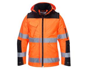 Portwest C469 Blouson 3-en-1 Pro Hi-Vis Jaune/Noir - Taille XS