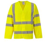 Portwest Gilet haute visibilité C473MED Polyester Jaune Taille M