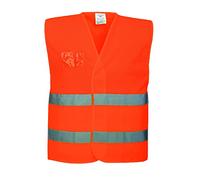Portwest C494 Gilet HV Semi Coupe Ample Maille Respirant Lavable en Machine
