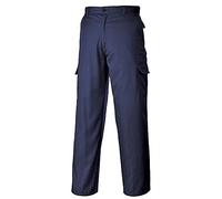 Portwest C701 Pantalon Combat Fermeture Crochet Tissu Pré Rétréci Polycoton