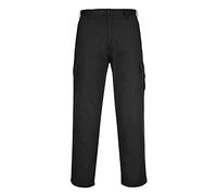 Portwest C701 Pantalon Combat Noir Tall, 34