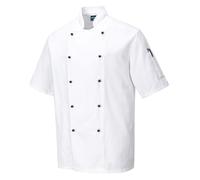Portwest Veste cuisine Kent Blanc Taille M C734WHRM