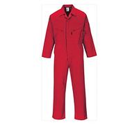 Portwest C813 Combinaison Liverpool à zip Rouge, L